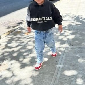 Kids essential collar sweater